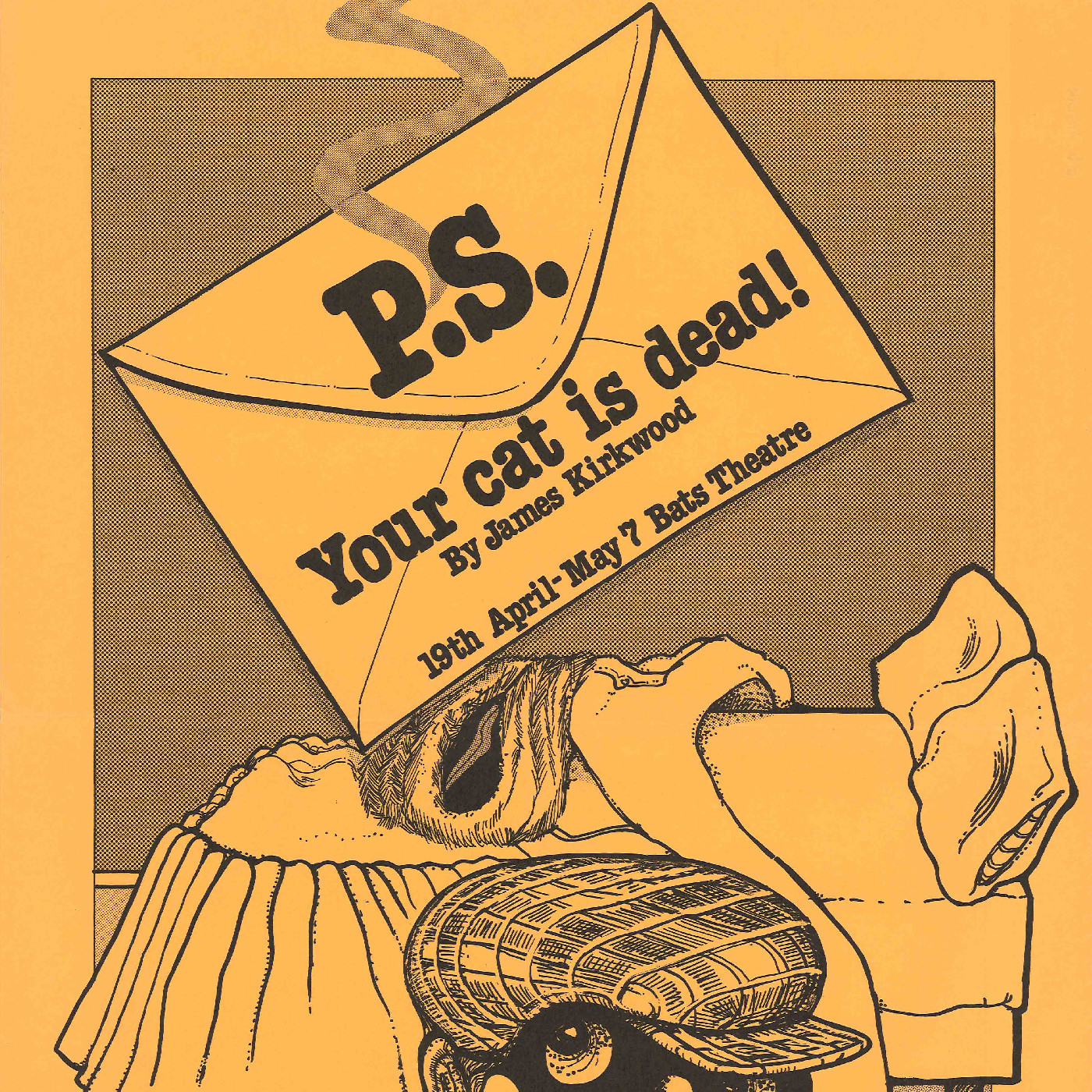 BATS Theatre: "P.S. Your Cat is Dead!"