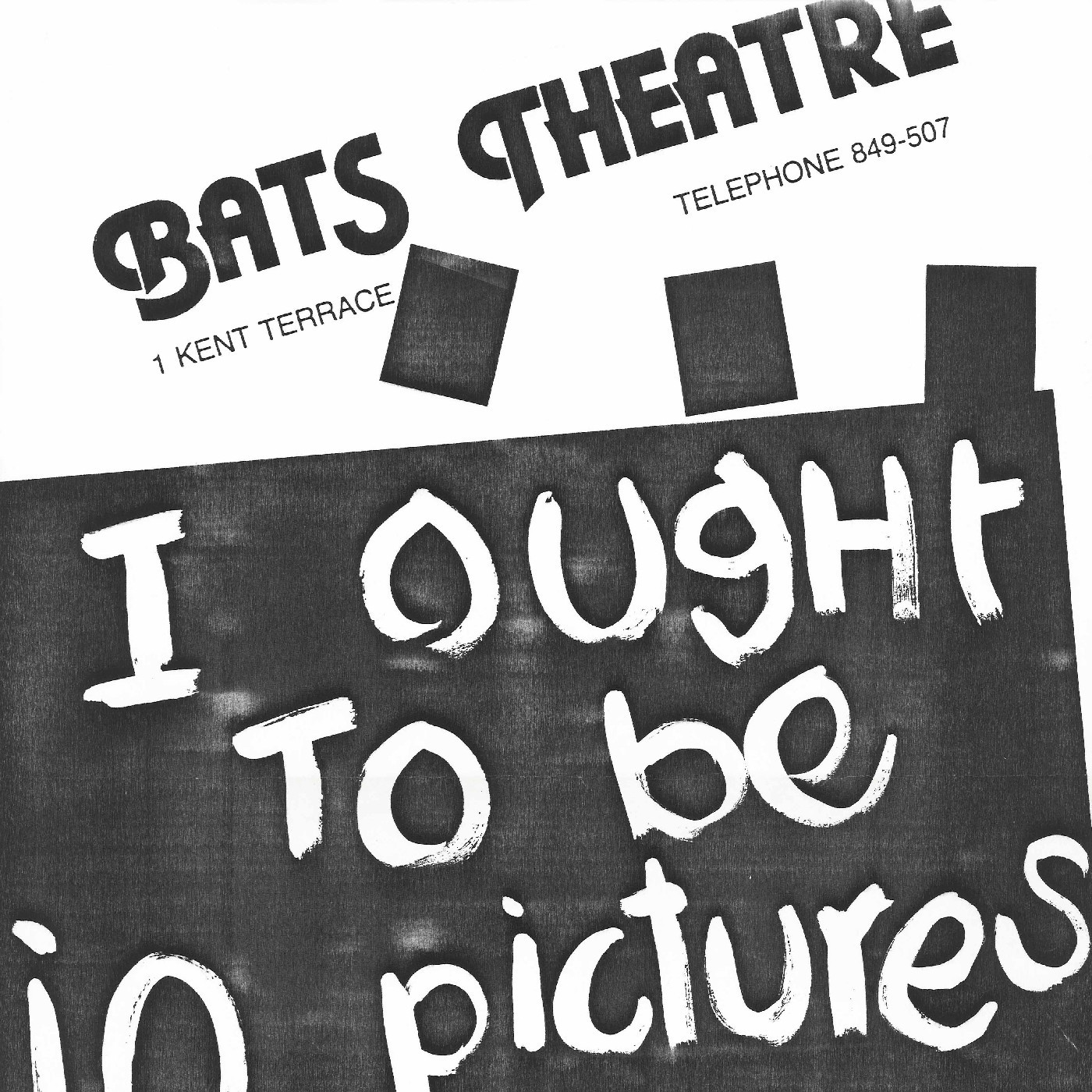 BATS Theatre: "I ought to be in pictures"